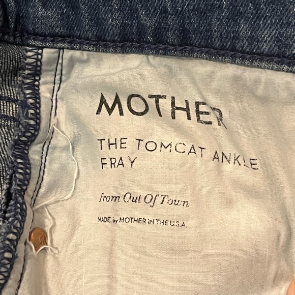 Mother Tomcat High-Rise Ankle Jean - Picture 8 of 11